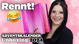 Rennt 😂🏃‍♀️ Essence Adventskalender 2024 für 2895€ Inhalt [upl. by Orsola]