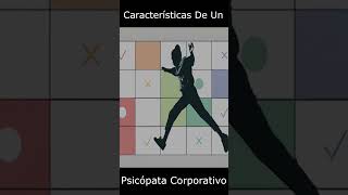 Características De Un Psicópata Corporativo [upl. by Anika]