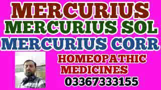 explanation of mercurius  Homeopathic remedy  Learn Homeopathy [upl. by Naashom]