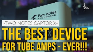 THE BEST DEVICE EVER FOR TUBE AMPS  Two Notes Torpedo Captor X Demo  TOM QUAYLE [upl. by Jaymee]