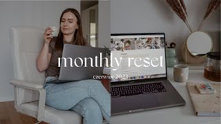 Monthly reset na czerwiec 👩🏻‍💻 Podsumowanie maja cele na czerwiec i planowanie budżetu [upl. by Caterina]