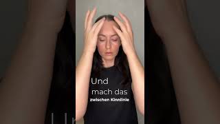 Rosiger Glow und Frische im Gesicht in 2 Minuten mit diesen beiden Gesichtsyoga Handgriffen [upl. by Alemap]