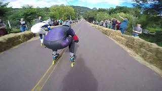 SEMIFINAL DOWNHILL ROLLER INLINE TEUTONIA 2017 [upl. by Platas]