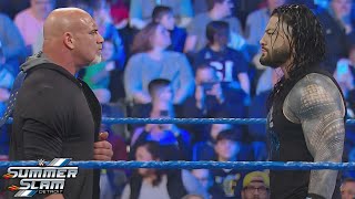 WWE August 132023  Goldberg Vs Roman Reigns  SmackDown Live Full Match [upl. by Aloel]