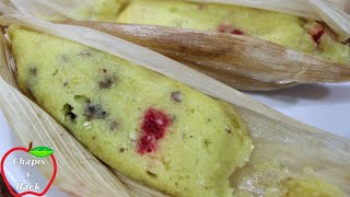 Tamales Dulces y Suavecitos con Mantequilla y ¡Un Relleno Sensacional 😋  Chapis y Hack [upl. by Bili830]