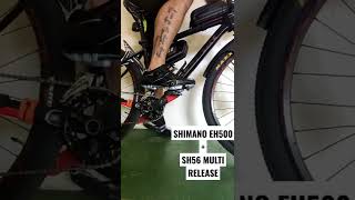 Shimano EH500 Pedal with SH56 MultiRelease Cleats [upl. by Levan]