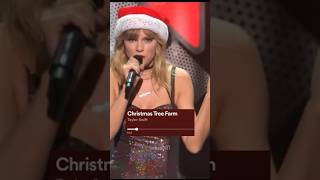 Christmas tree farm lyric edit II taylorswiftblowupswiftiesshorts [upl. by Ott339]