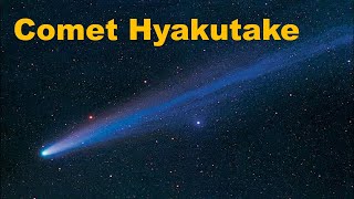 Comet Hyakutake [upl. by Hashim124]