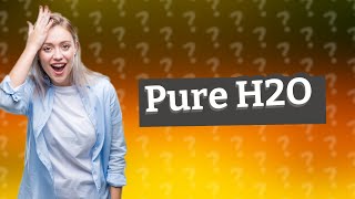 How do you make 100 pure water [upl. by Hogle]