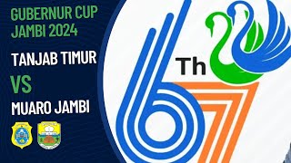 Tanjab Timur 0 vs 4 Muaro Jambi  PENYISIHAN GRUP GUBERNUR CUP 2024 [upl. by Prent]