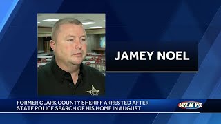 Former Clark County Sheriff Jamey Noel arrested on theft misconduct charges [upl. by Nylle75]