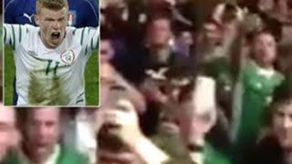 Republic of Ireland fans sing James McClean hates queen of Euro 2016 showdown with France [upl. by Lorrayne]