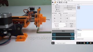 CNC pen plotter machine setup and Software video [upl. by Schrader]