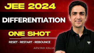 Differentiation One Shot  JEE Main 2024  RRR [upl. by Adnilev358]