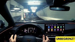 CUPRA Formentor VZ 310 PS  POV City Night Drive 4k  by UNBEGRENZT [upl. by Akeyla862]