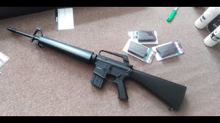 Unboxing ASG M16A1 Vietnam JG1601T  pierwsze wrażenia [upl. by Dagna]