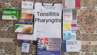 Tonsillitis Pharyngitis CF and managment Easy way of Prescription series [upl. by Nnylak]