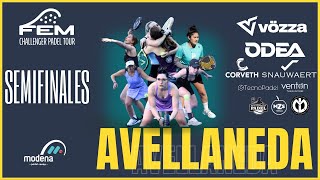 SEMIFINALES  2da Etapa FEM Challenger Padel Tour  Avellaneda [upl. by Atiuqram]