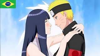 🇧🇷Primeiro BEIJO de Naruto e HINATA  Naruto vs Toneri [upl. by Ahsinroc]