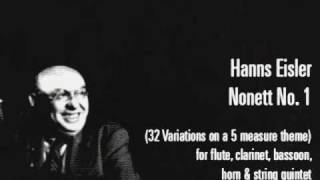 Nonet No 1 by Hanns Eisler [upl. by Elsy209]