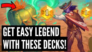 The 5 BEST DECKS to get LEGEND in Standard and Wild in 2024 [upl. by Ennaylil]