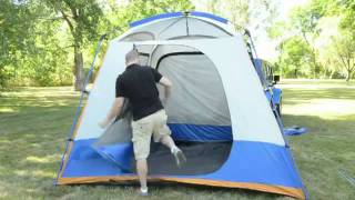 Napier Outdoors SUV Tent 84000 Review [upl. by Atibat815]