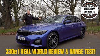 BMW 330e review  In depth look around AND actual range info [upl. by Llener]