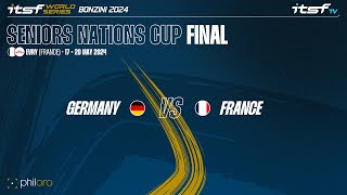 Germany vs France  Final  ITSF WS Bonzini 2024 Seniors Nations Cup [upl. by Nort]