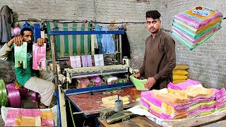 Shopping bag making at home  Plastic bag manufacturing process  Shopper banane ka tarika [upl. by Richela]