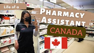 PharmaDiaries Pharmacy Assistant in Canada 🇨🇦 [upl. by Eedolem]