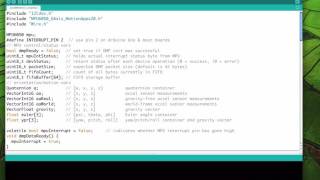 Arduino and Accelerometers  MPU6050 Install Libraries in Arduino [upl. by Alaehs2]