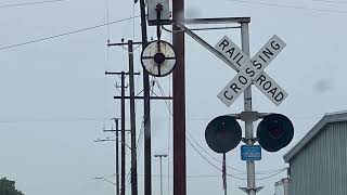 SJVR HANFORD CA WIG WAG RR CROSSING SIGNAL [upl. by Dlorad]