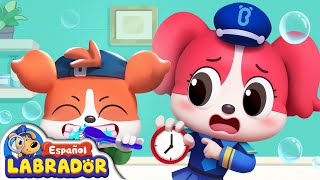 🔍Sheriff Labrador  Ir a la Escuela Solo 🎒  Videos para Niños  BabyBus en Español [upl. by Faustus777]