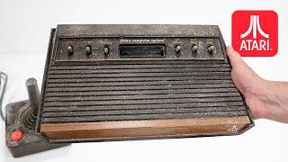 Restoring Flooded Atari 2600  Retro Console Restoration ASMR [upl. by Oinotnanauj]