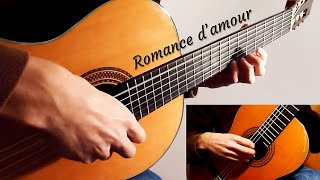 Romance dAmour anonymous  Classical Guitar [upl. by Zwick717]