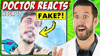 ER Doctor REACTS to MrBeast Most Dangerous Challenges [upl. by Elnora]