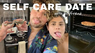 vlog  getting facial with Jc  drunk baking with the girls 🍷 [upl. by Ballinger]