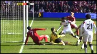 Luiz Suarez brilliant skills to Kuyt goal vs Manchester United 20112012 [upl. by Christiane452]