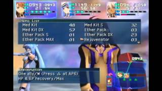 Xenogears  One Who Bares Fangs At GodXenosaga  Last Battle Remake [upl. by Carthy703]