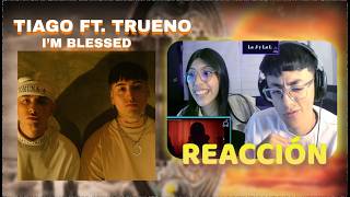 REACCION a I´M BLESSED de TIAGO ft TRUENO🌉🔵🙏 [upl. by Nauqas]