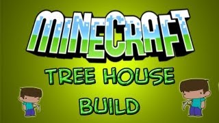 Minecraft Tree House Build [upl. by Sanford]