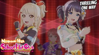 Thrilling One Way  AI Cover   Nijigasaki High School Idol Club SIFAS MV  Aqours [upl. by Cadel]