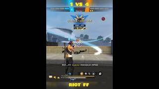 MY OVER CONFIDANT 1 V 4 EASY freefire freefirelonewolfmodeump free freefiresensiproboosterf [upl. by Nyladnohr350]