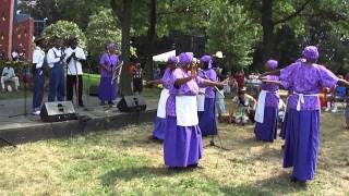 Geechee Gullah Ring Shouters performMP4 [upl. by Neyuh292]