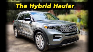 The Hybrid That Tows  2021 Ford Explorer Hybrid [upl. by Yanahs]