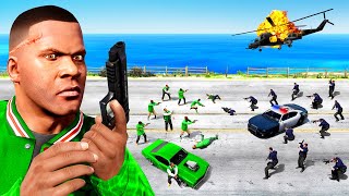 GANG vs POLICE in GTA 5 [upl. by Anissa]