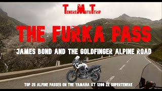 Furka Pass James Bond and the Goldfinger Alpine road [upl. by Nekal430]