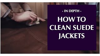 How to look after suede jackets [upl. by Lucila]