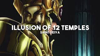 Illusion of 12 Temples  Saint Seiya slowed  reverb [upl. by Eelessej]