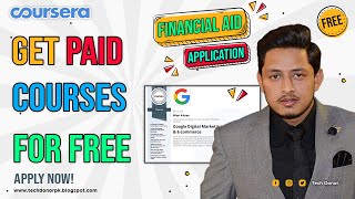 Paid Courses for Free  How To Apply Coursera Financial Aid Application  Get Financial Aid Approval [upl. by Lorimer]